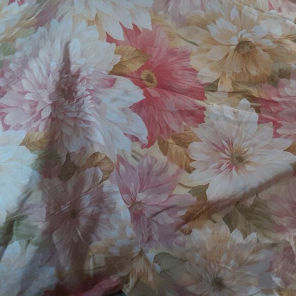 Gorgeous Linen Source Daisy King 100% Cotton Duvet Cover $365. NO SHAMS - Picture 4 of 16
